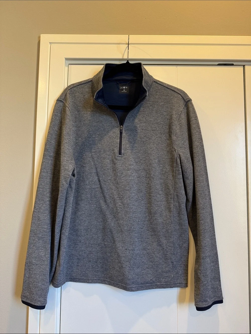J. Crew versatile sweater layering